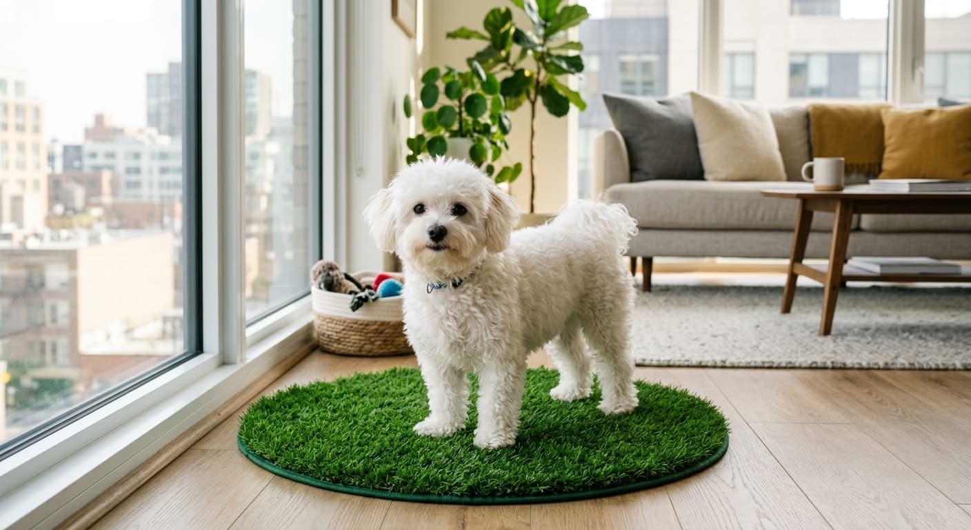 Cover image for Best Indoor Dog Potty Solutions 2026: Grass Pads, Trays, and More
