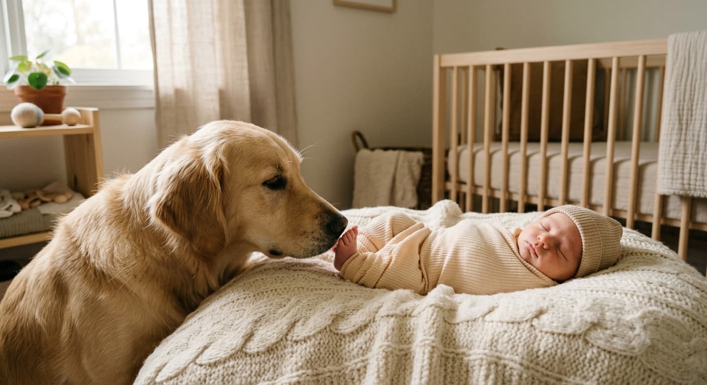 Cover image for How to Introduce Your Dog to a New Baby: Step-by-Step Guide