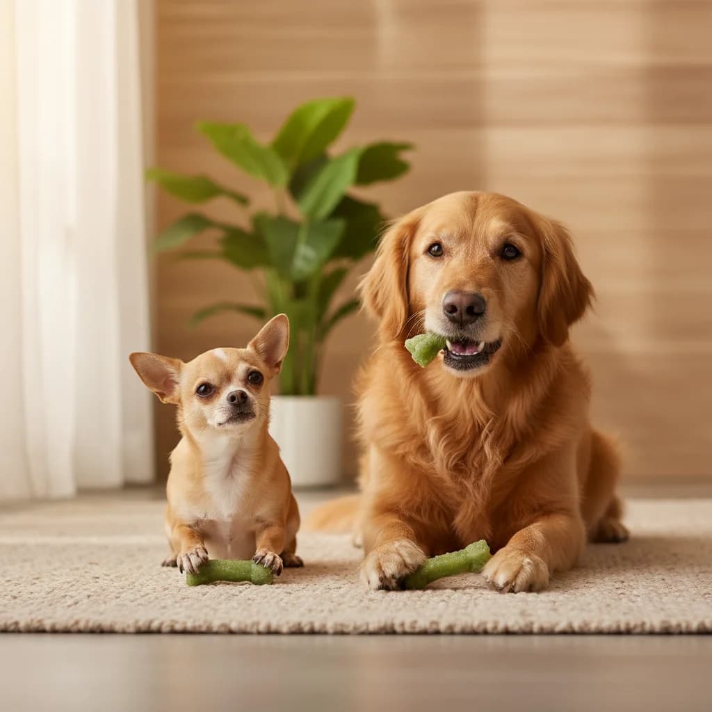 Cover image for Best Dental Chews for Small Dogs vs Large Dogs: Size-Specific Picks for 2026