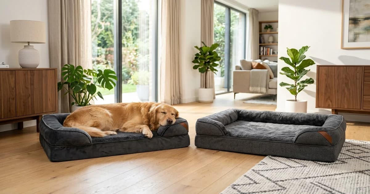 Cover image for Casper vs Big Barker Dog Bed: Premium Orthopedic Beds Compared