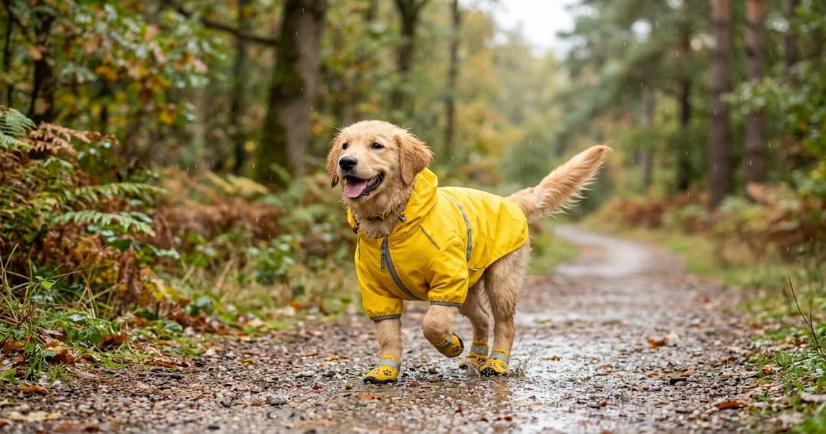 Cover image for Best Dog Raincoats 2026: 5 Ranked by Waterproof Rating