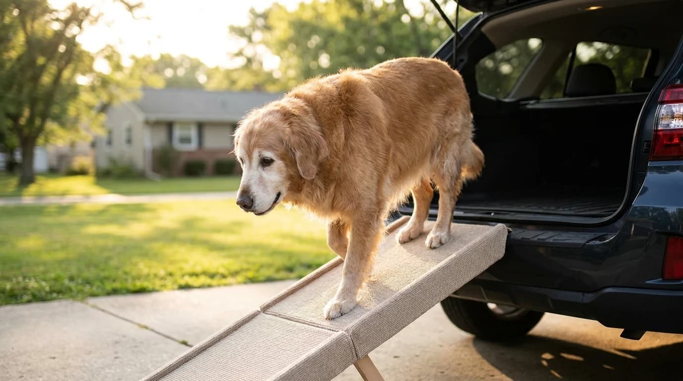 Best Dog Ramps, Steps & Mobility Aids for Senior Dogs (2026)