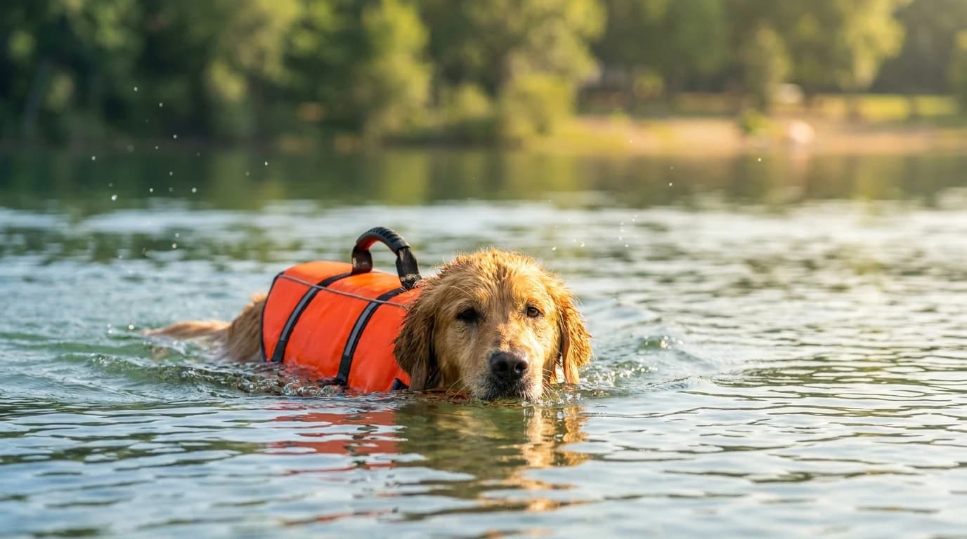Cover image for Can All Dogs Swim? Pool, Lake and Beach Water Safety