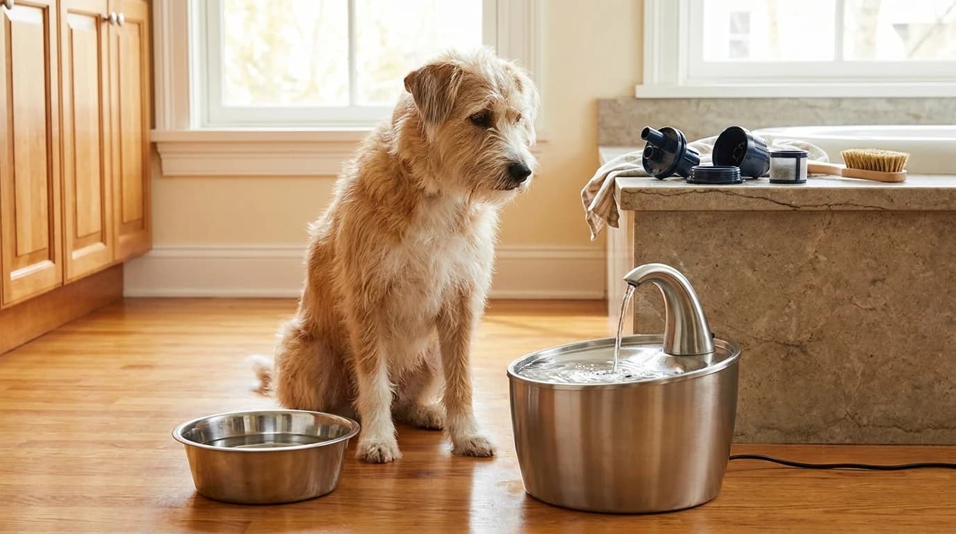 Dog Water Fountains: Do They Help or Just Cost More?