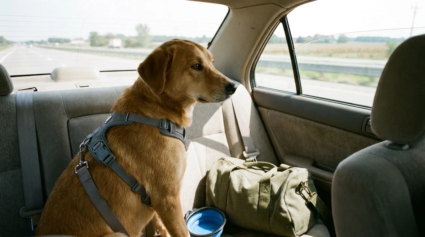 Cover image for Road Trip With Your Dog: Safety Plan and Packing List