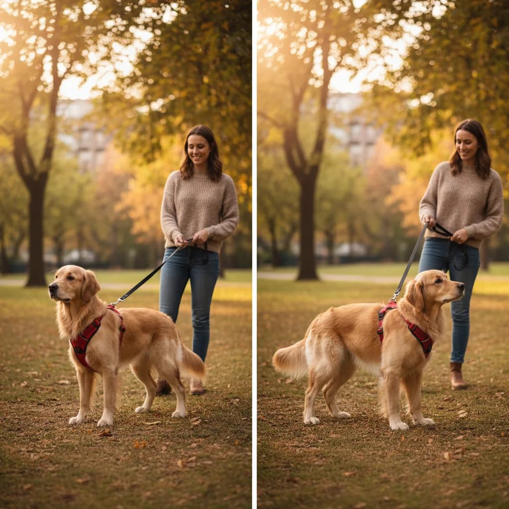 Cover image for Front-Clip vs Back-Clip Dog Harness: Which Stops Pulling Faster?
