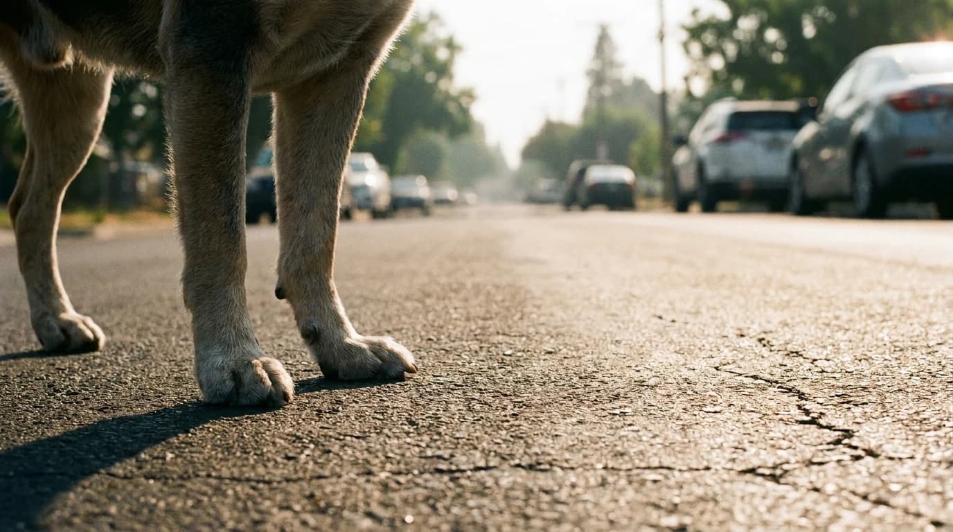 Cover image for Hot Pavement and Dog Paws: The 7-Second Test
