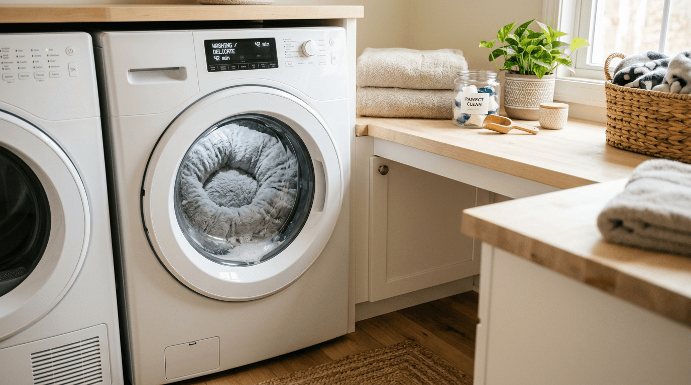 How to Clean a Dog Bed (Without Ruining It)