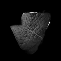 4Knines Split Rear Seat Cover (Black, Regular)