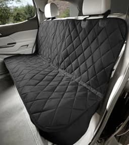 4Knines Split Rear Seat Cover (Black, Regular)