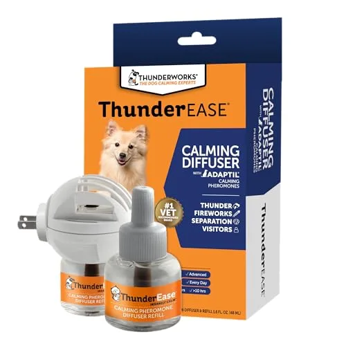 ThunderEase Dog Calming Pheromone Diffuser Kit