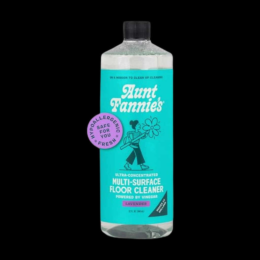 Aunt Fannie's Vinegar Wash Floor Cleaner (32 oz Concentrate, Lavender)