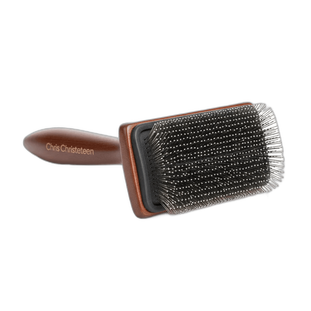 Chris Christensen Big G Slicker Brush — independently researched grooming pick on PawBench