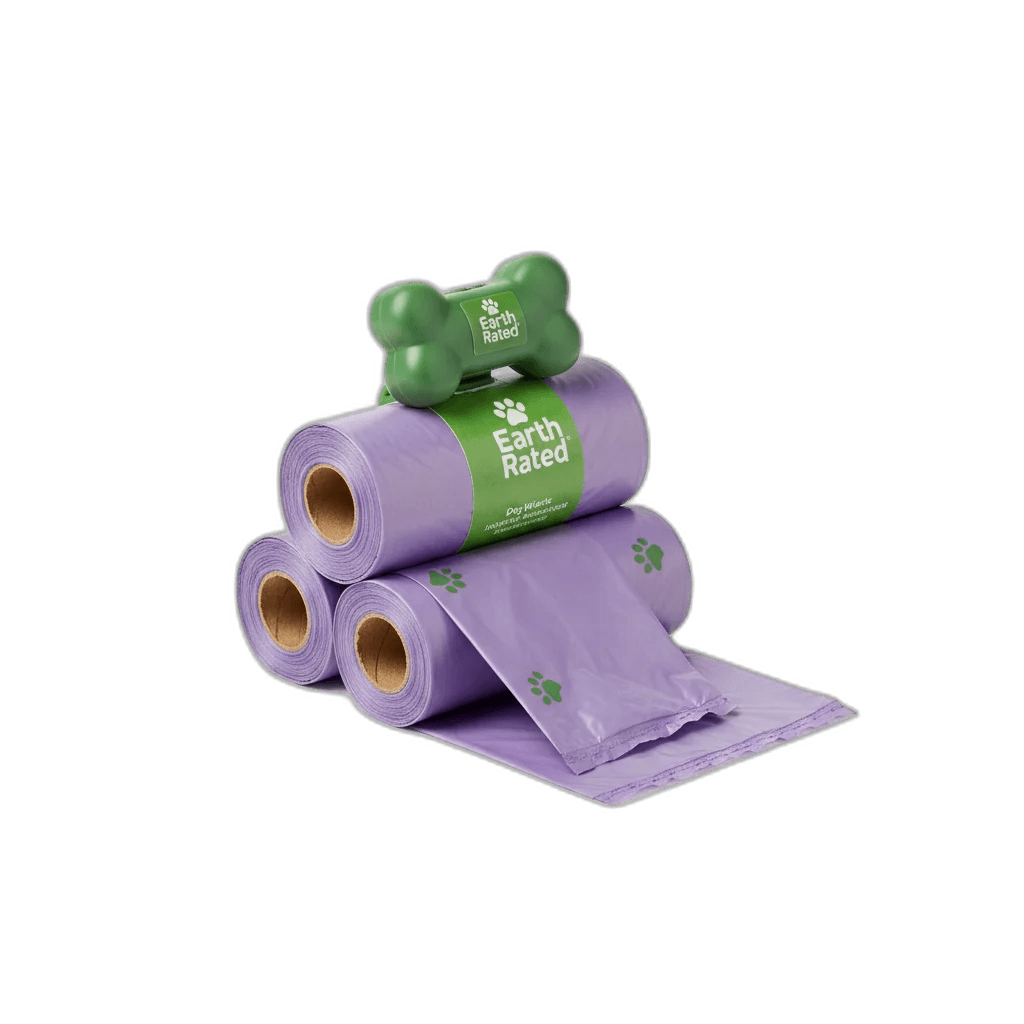 Earth Rated Dog Waste Bags — product shown in side-by-side comparison on PawBench