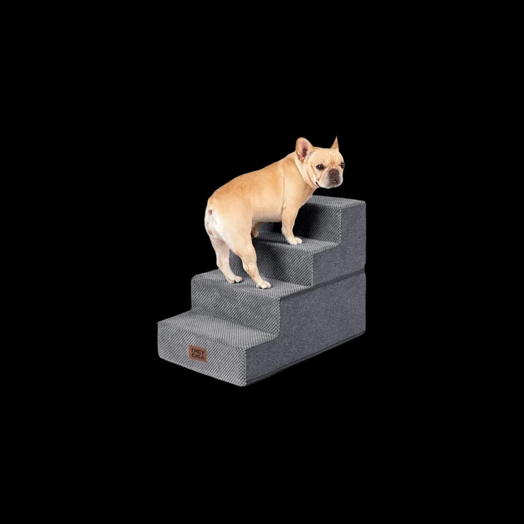EHEYCIGA 4-Step Dog Stairs (18in)