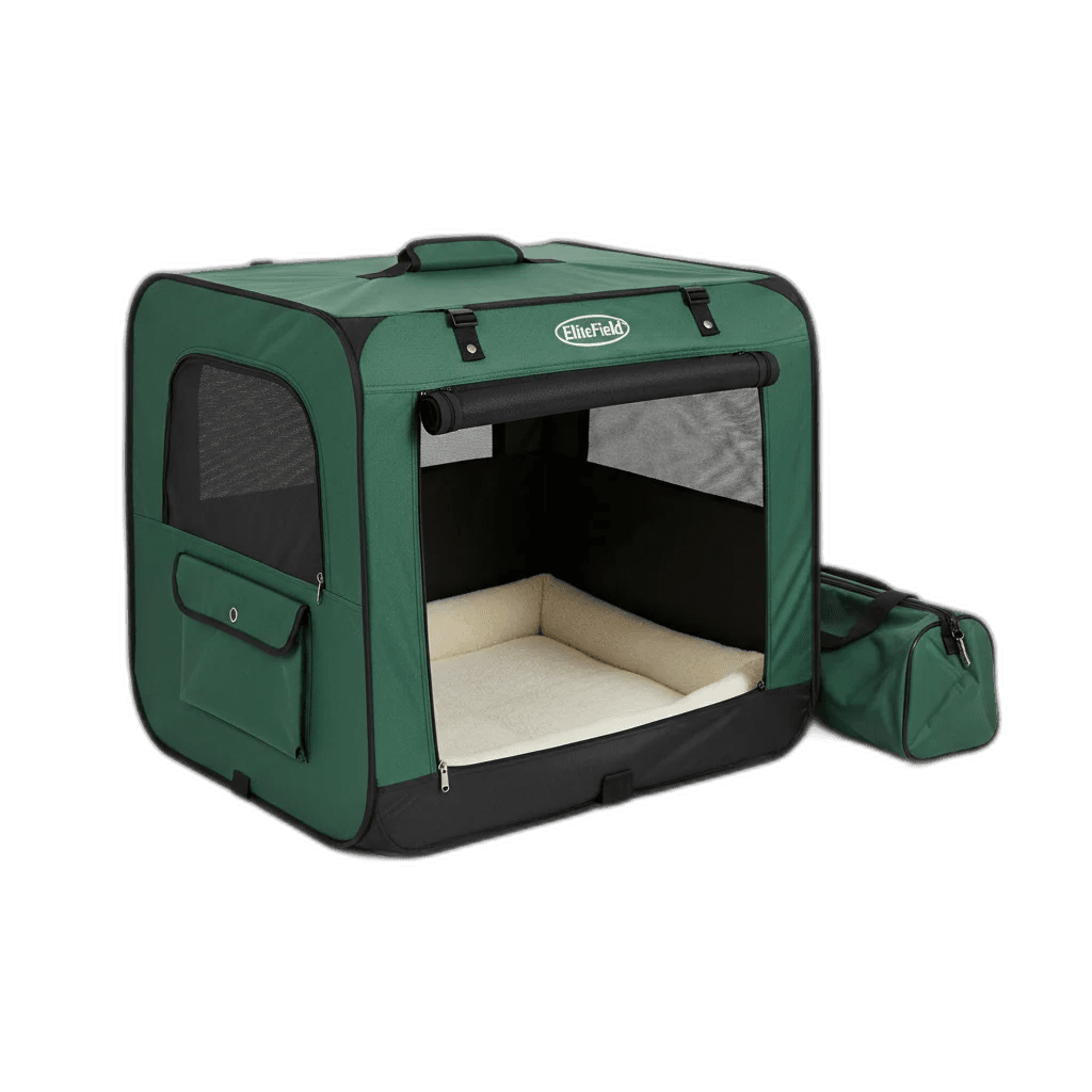 EliteField 3-Door Soft Dog Crate
