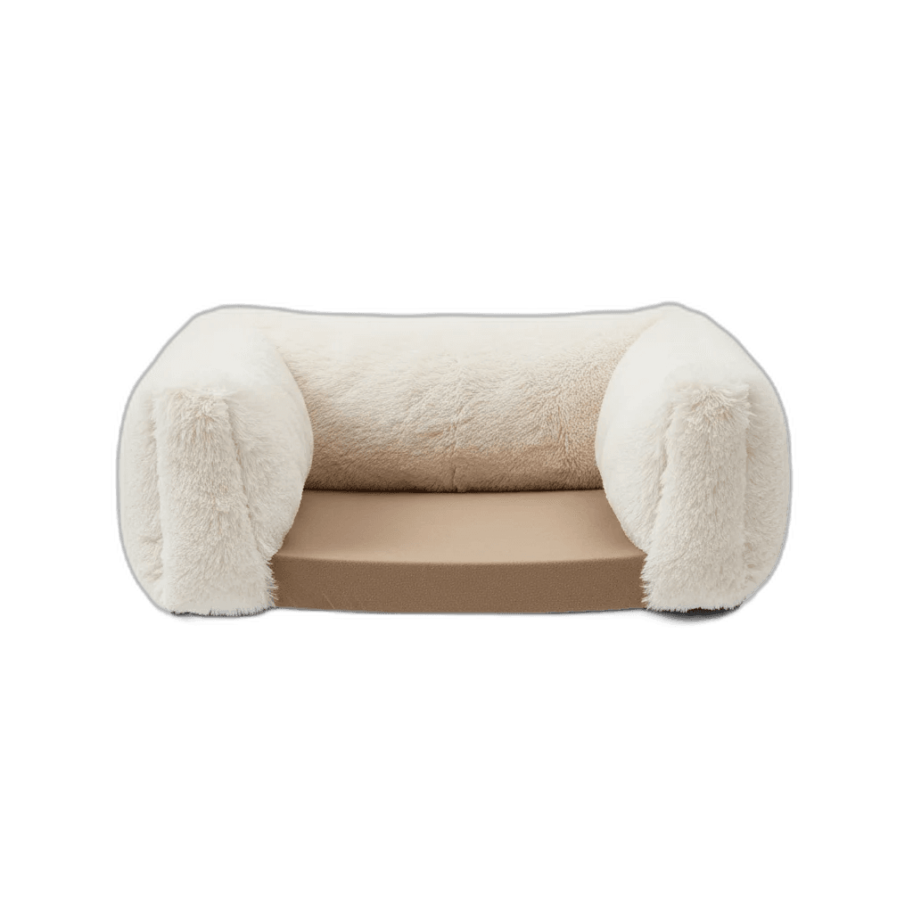 Furhaven Plush Orthopedic Sofa Bed