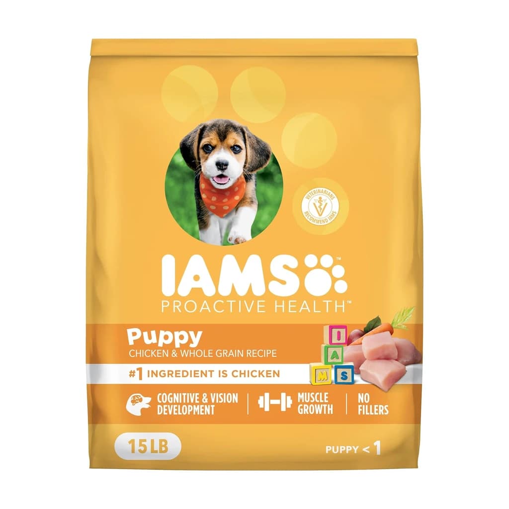 IAMS Proactive Health Puppy, Chicken & Whole Grain (15 lb)