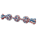 Mammoth Flossy Chews Cotton Blend 3-Knot Rope (Large)