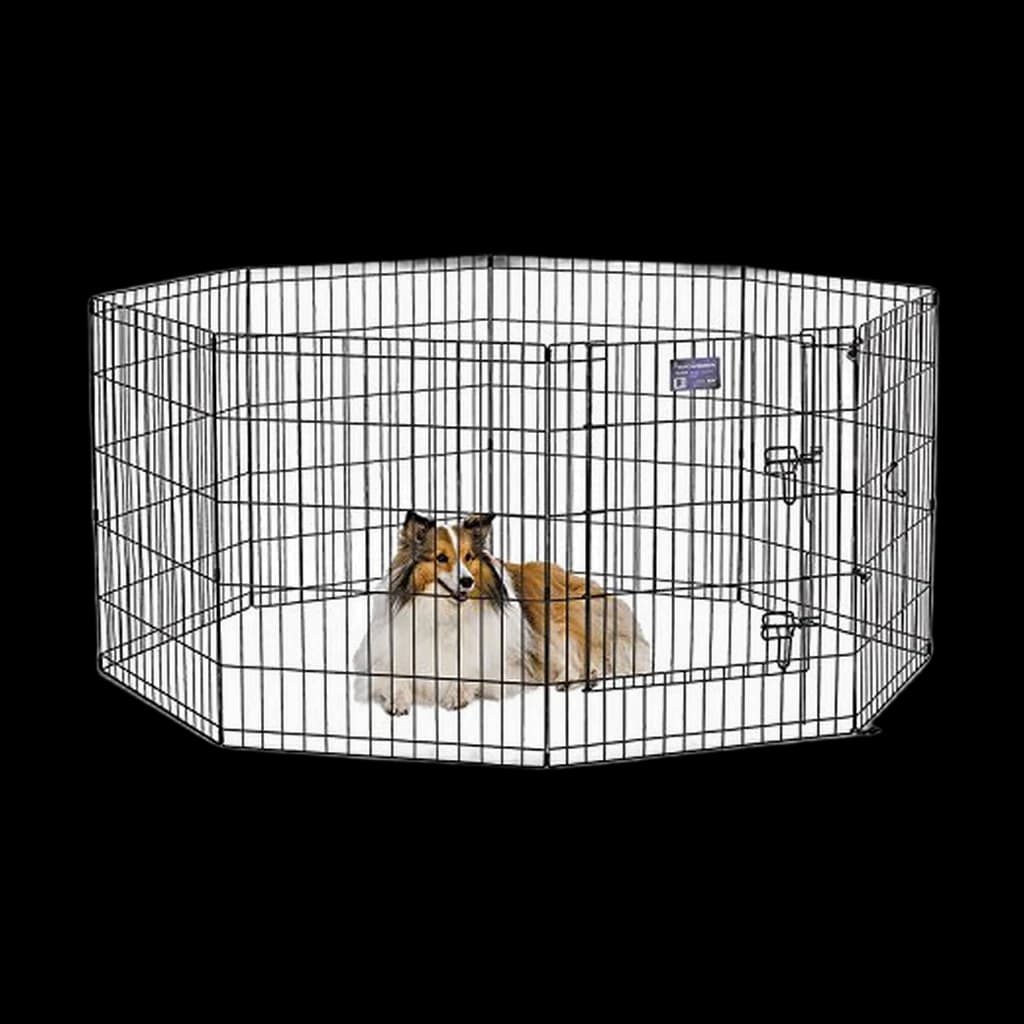 MidWest Foldable Metal Exercise Pen 30-Inch — independently researched containment pens pick on PawBench