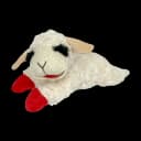 Multipet Lamb Chop Plush Dog Toy, 10-inch