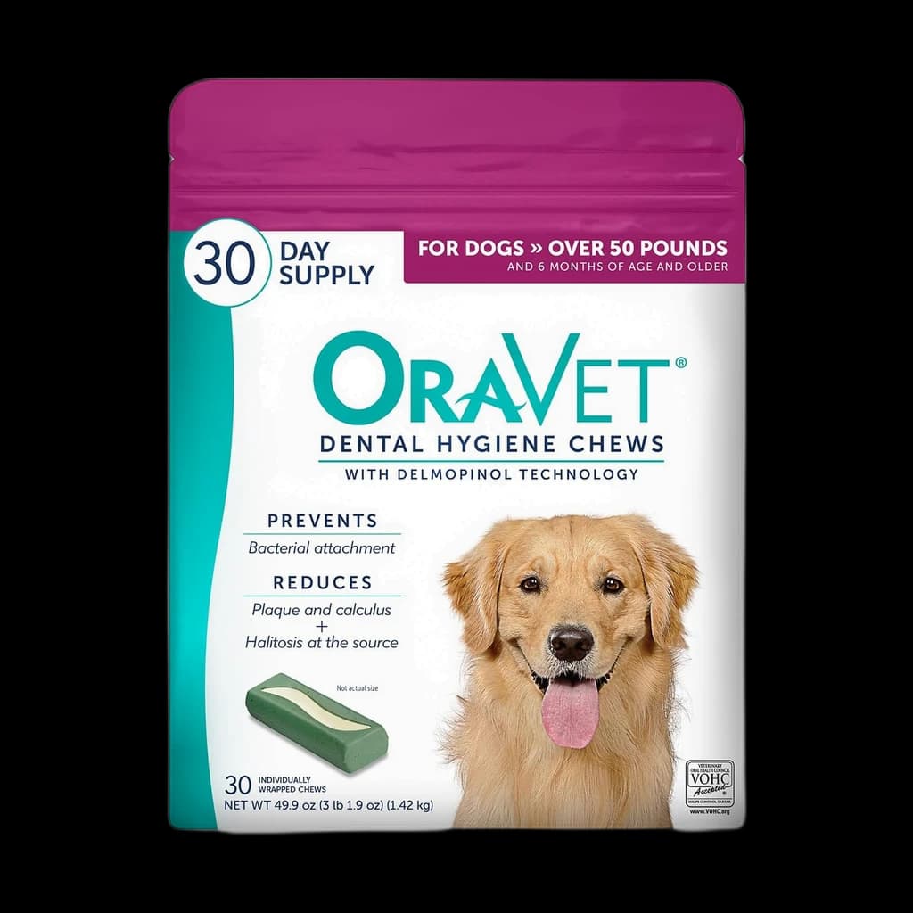 OraVet Dental Hygiene Chews, Large (30 ct)