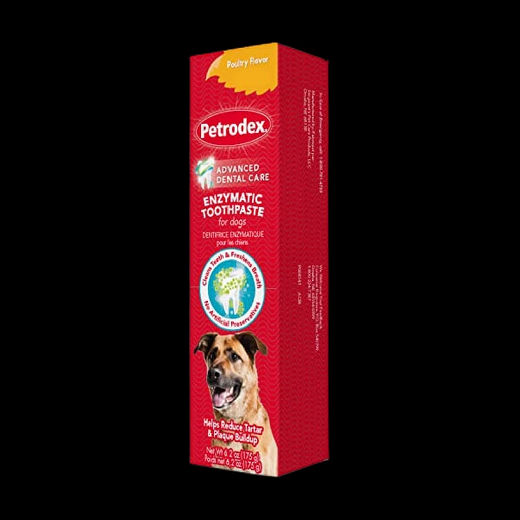 Petrodex Enzymatic Dog Toothpaste (Poultry, 6.2 oz)