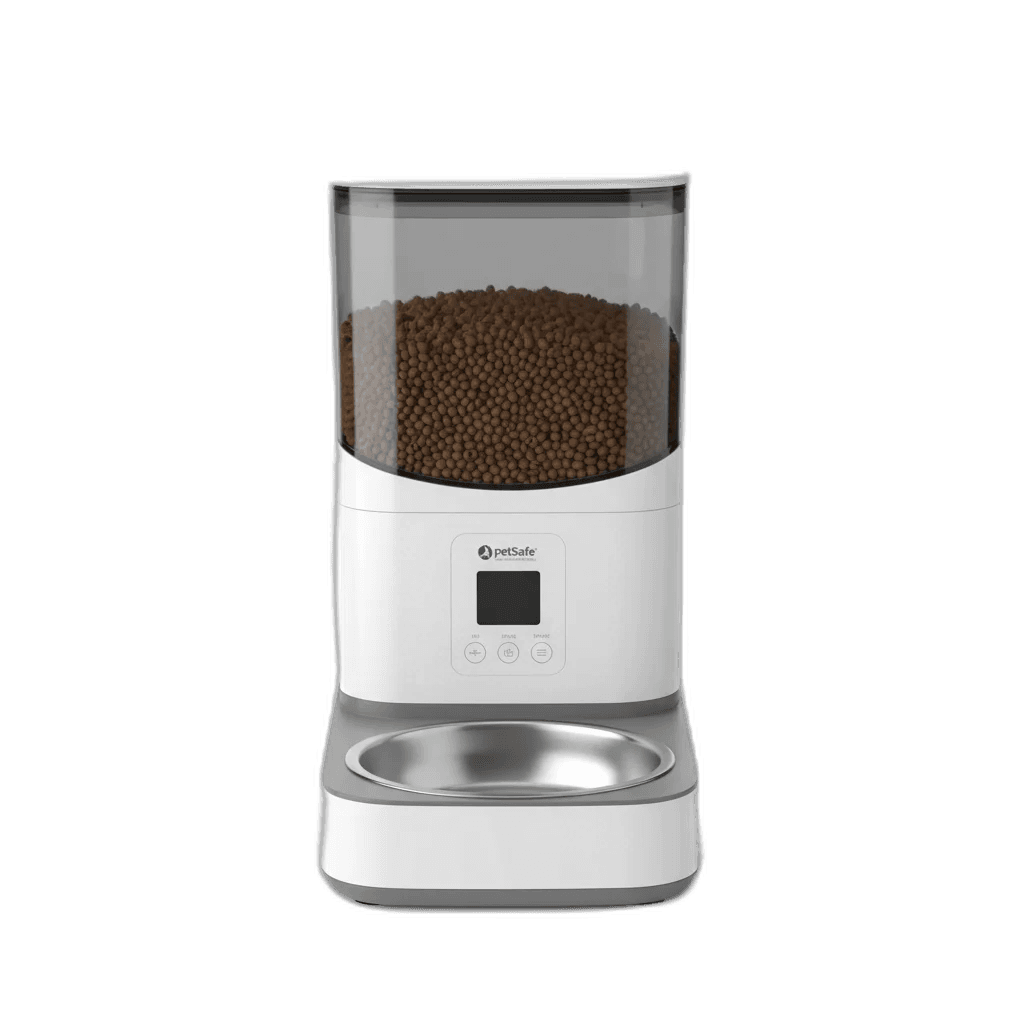 PetSafe Smart Feed Automatic Feeder — product shown in side-by-side comparison on PawBench