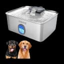 SIBAYS 15L Stainless Steel Dog Water Fountain (FS76)