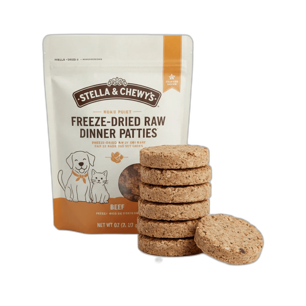 Stella & Chewy's Freeze-Dried Raw Dinner Patties — independently researched dog food pick on PawBench