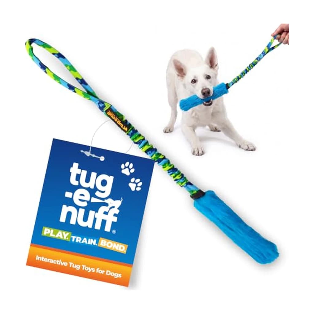 Tug-E-Nuff Bright Fauxtastic Bungee Tug
