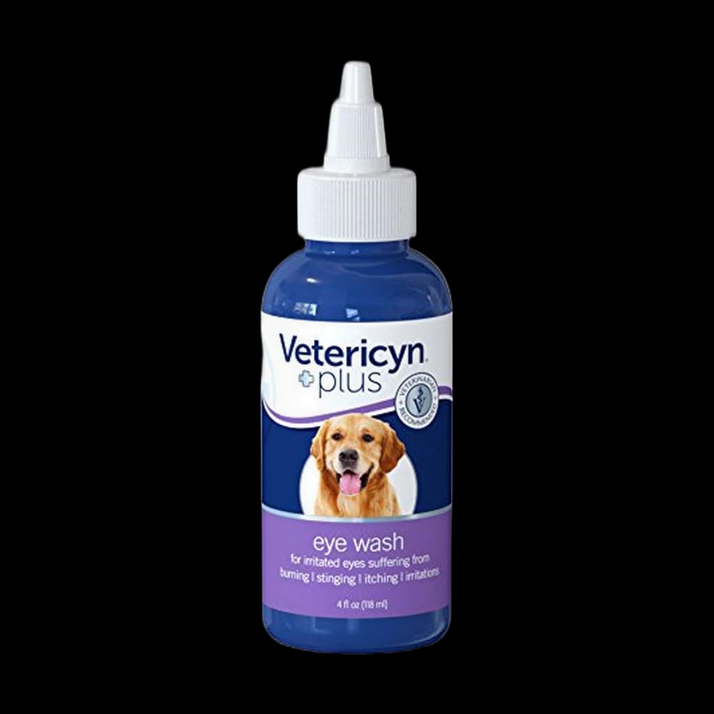 Vetericyn Plus All Animal Eye Wash — product shown in side-by-side comparison on PawBench