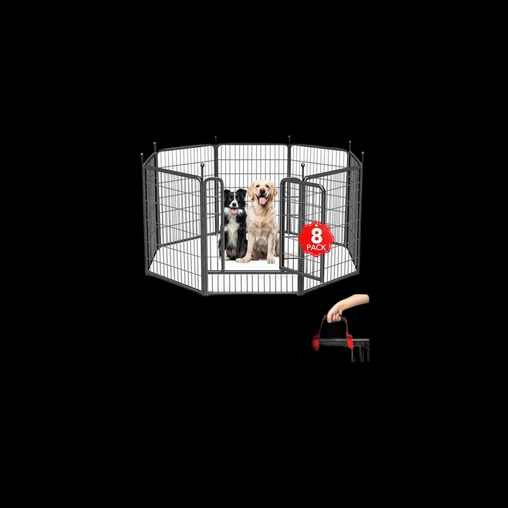 VISCOO 40in Heavy-Duty Outdoor Playpen