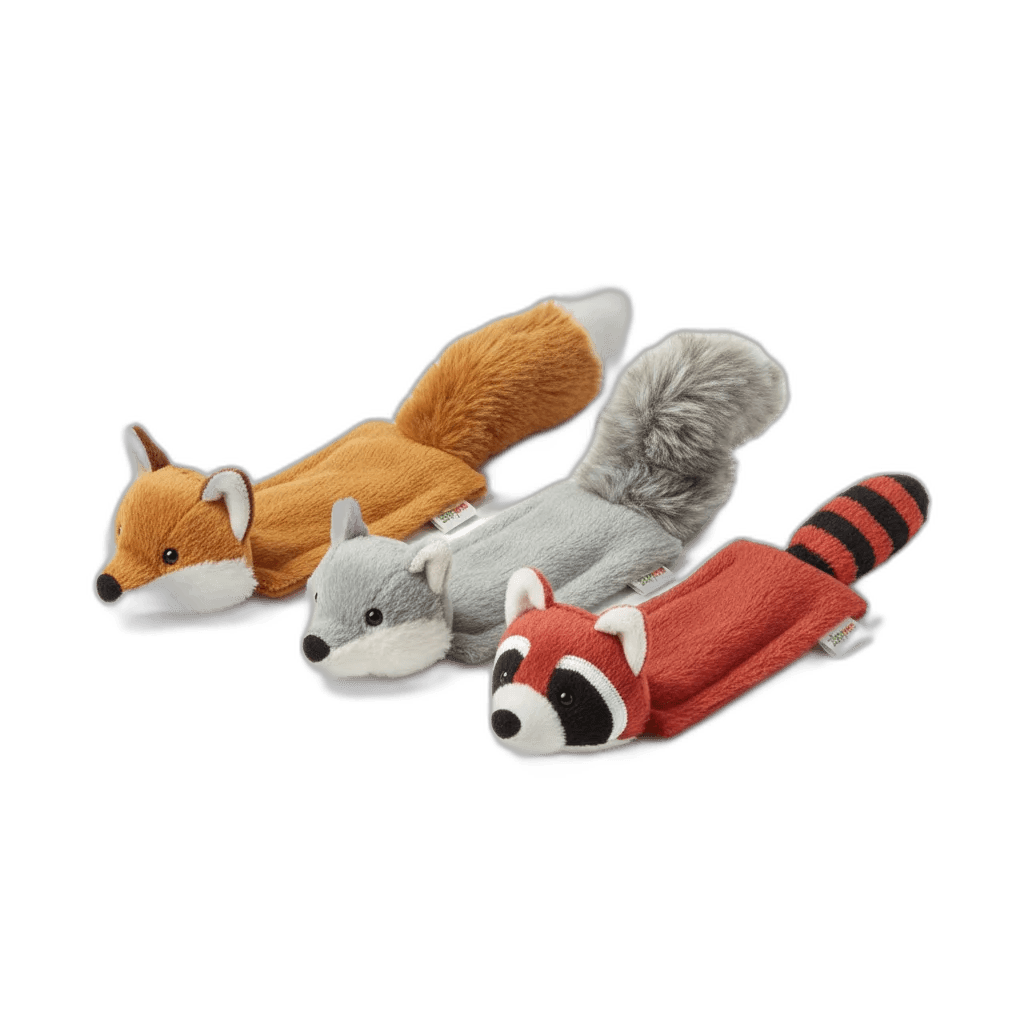 ZippyPaws Skinny Peltz No Stuffing (3-Pack)