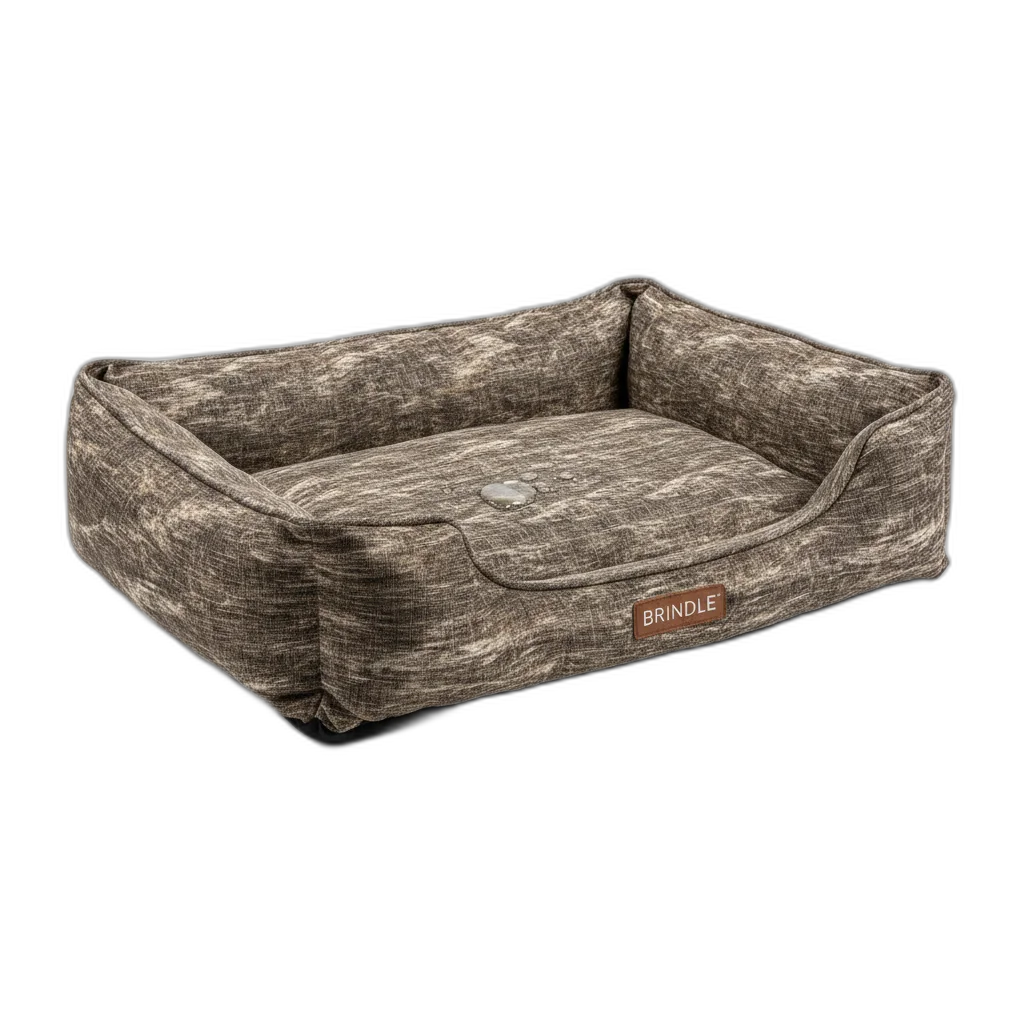 Brindle Waterproof Memory Foam Pet Bed