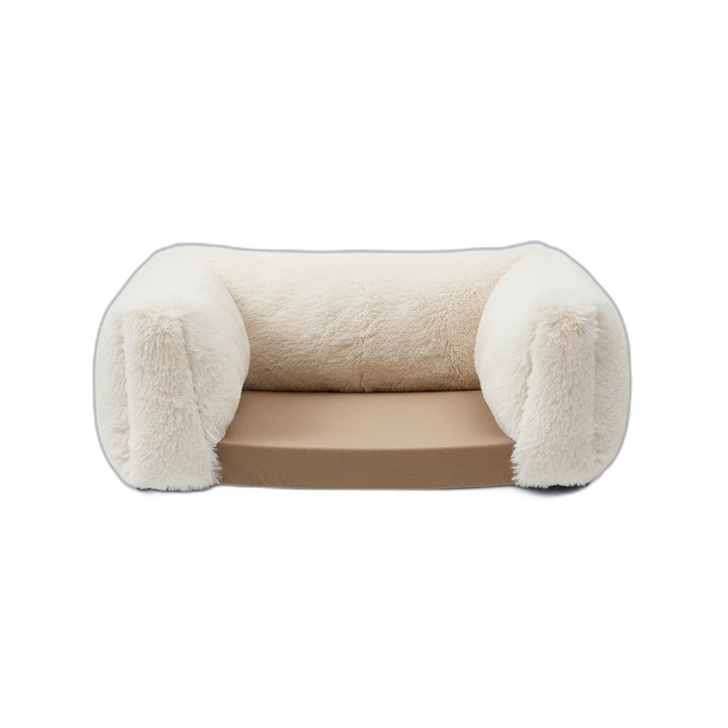 Furhaven Plush Orthopedic Sofa Bed