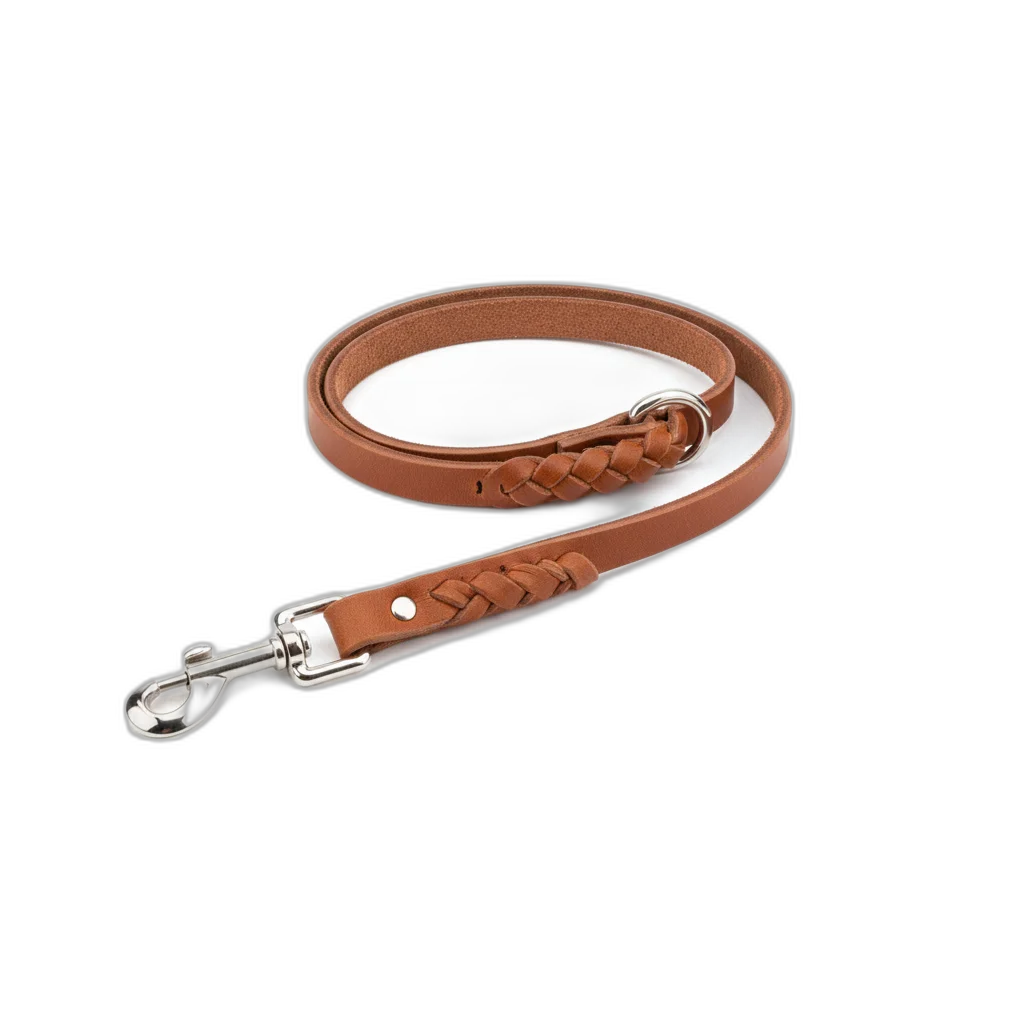 Mighty Paw Leather Leash 6ft
